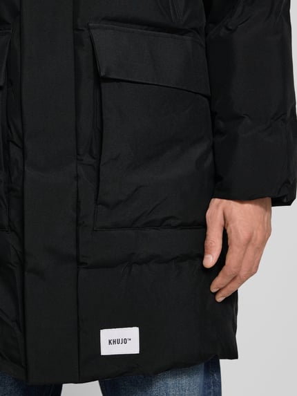 khujo Steppjacke mit Kapuze Modell 'WINER' Black 3