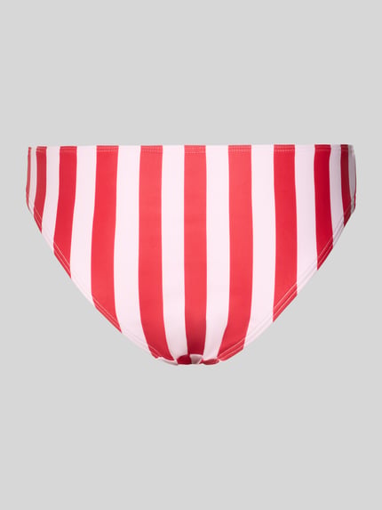 PIECES Bikinihose aus elastischem Material Modell 'BAOMI' Rot 3