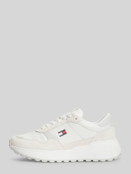 Tommy Jeans Sneaker aus echtem Leder Ecru 2