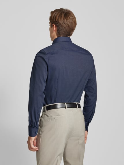 OLYMP Level 5 Slim Fit Businesshemd in Premiumqualität Marine 5