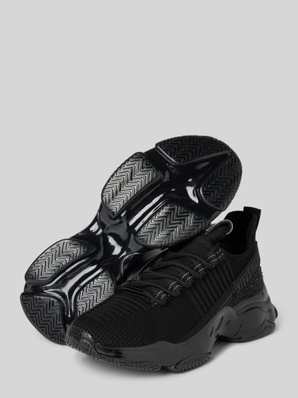Steve Madden Chunky sneakers met siersteentjes model 'MAXILLA-R-E' Zwart - 4