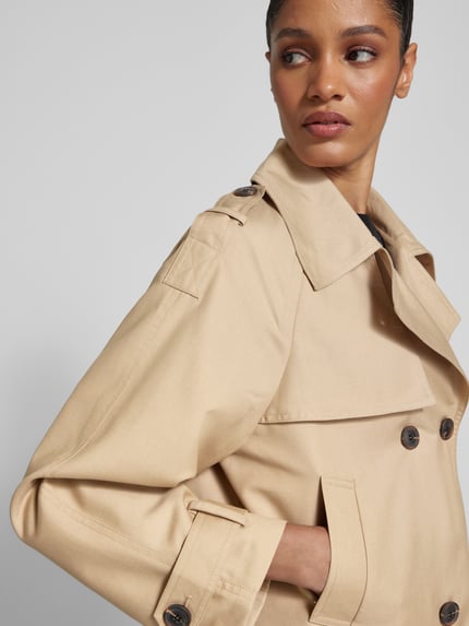 ICHI Jack met strookzakken, model 'EPARZA' Beige - 3