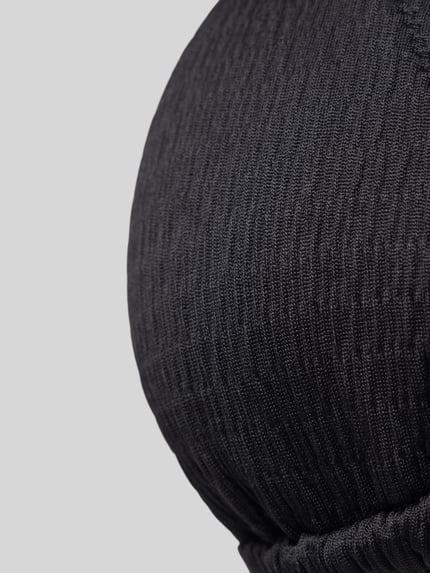 Calvin Klein Underwear Bikini-Oberteil mit Strukturmuster Modell 'TRIANGLE' Black 2