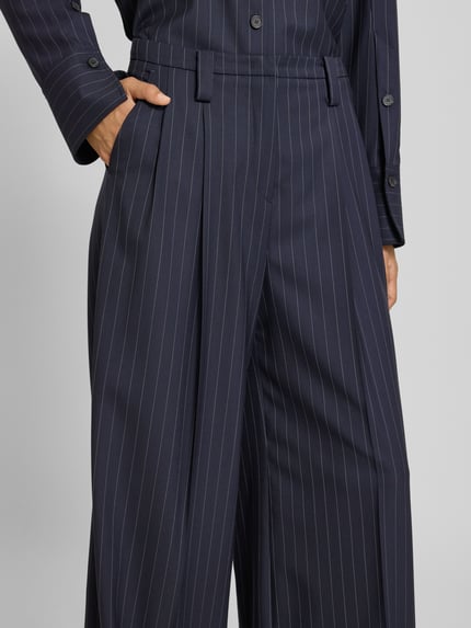 windsor. Stoffhose mit französischen Eingrifftaschen Marine 3