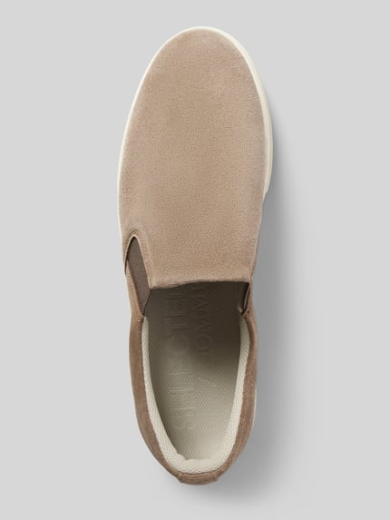 Selected Sneaker mit elastischem Einsatz Modell 'DAVID' Beige 3