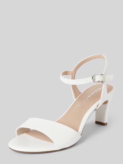 Tamaris Sandalen met brede schachtbrug Wit - 1