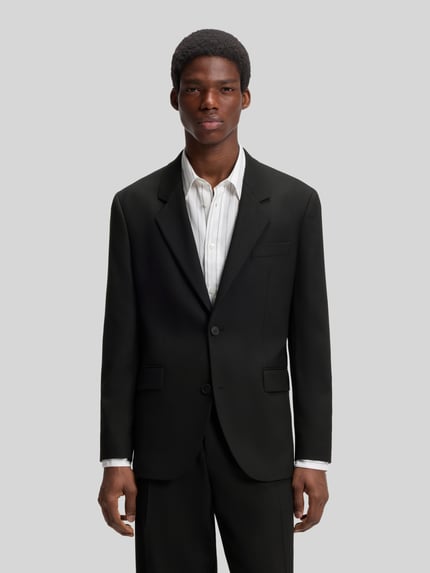 HUGO Regular Fit Anzug mit Viskose-Anteil Modell 'Karlo-Flips251' Black 4