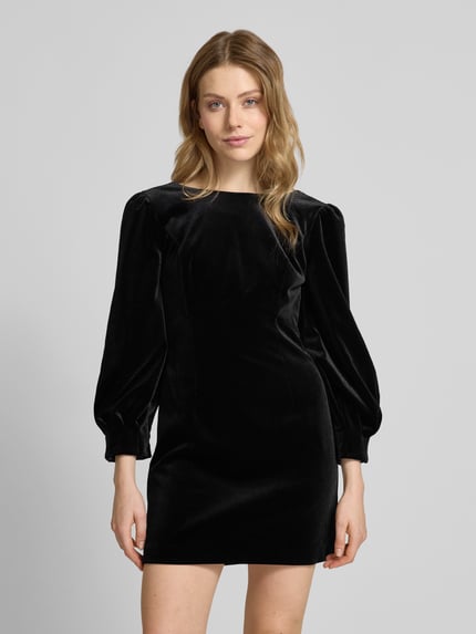 Forever New Mini-jurk met ballonmouwen Zwart - 4