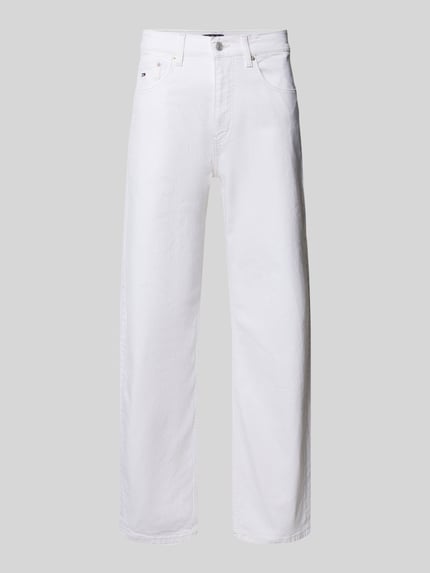 Tommy Jeans Relaxed Fit Straight Fit Jeans aus Baumwoll-Mix Modell 'OTIS' Offwhite 2