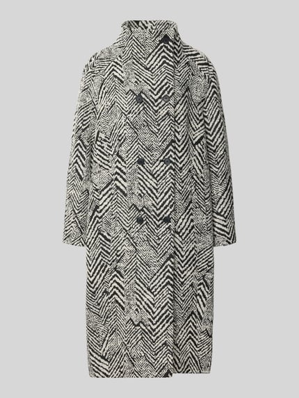 Regular Fit Mantel mit Schurwoll-Anteil Modell 'CAVINIA' Shop The Look MANNEQUINE