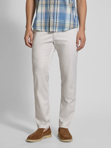 Christian Berg Men Regular fit chino met steekzakken Lichtgrijs - 4
