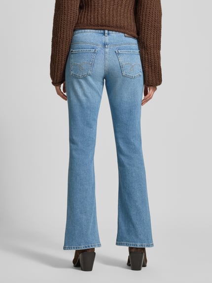 MAC Flared Jeans mit 5-Pocket-Design Blau 5