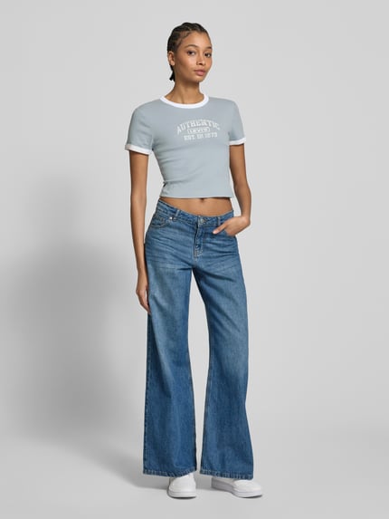 Levi's® Kort T-shirt met labelprint Wit - 1