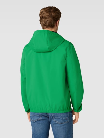 MC2 Saint Barth Windbreaker met labeldetail, model 'KAURIS' Groen - 5