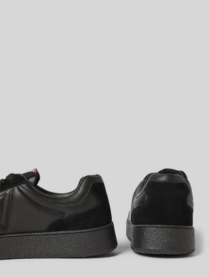 GUESS Sneakers met vetersluiting, model 'WIMOH' Zwart - 2