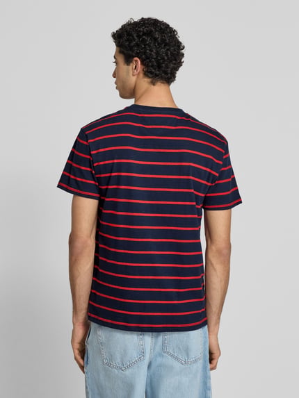 Tommy Jeans Regular Fit T-Shirt aus reiner Baumwolle Marine 5