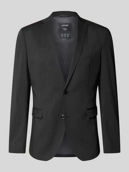 Slim Fit Anzugsakko mit Viskose-Anteil Shop The Look MANNEQUINE