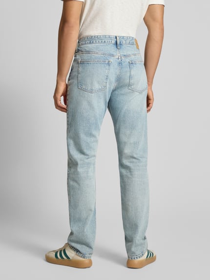 Marc O'Polo DENIM Jeansy o kroju straight fit z czystej bawełny model ‘SVERRE’ Jasnoniebieski 5