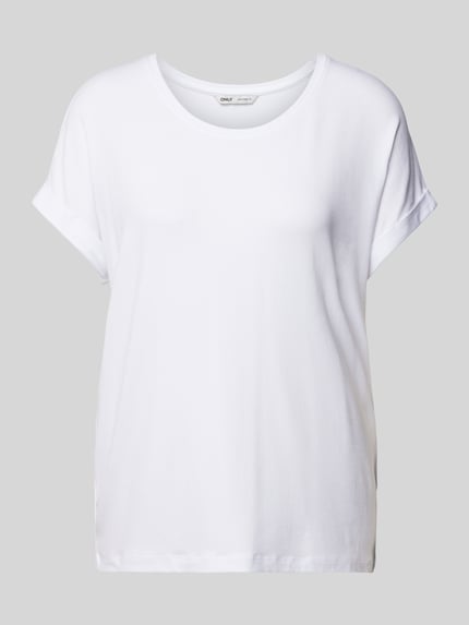 ONLY T-shirt z okrągłym dekoltem model 'MOSTER' Biały 2