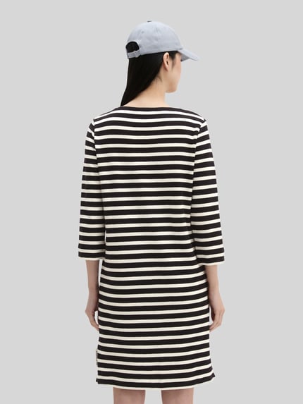 Marc O'Polo Loose Fit Freizeitkleid aus reiner Baumwolle Marine 5