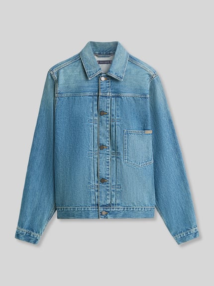 Tommy Hilfiger Regular Fit Jeansjacke aus reiner Baumwolle Jeansblau 2