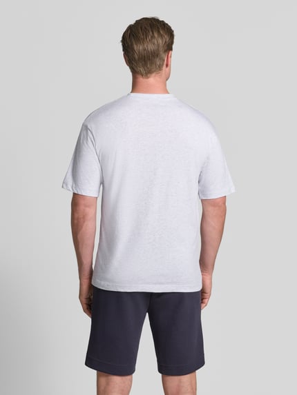 Tommy Hilfiger Regular Fit T-Shirt aus reiner Baumwolle Hellgrau 5