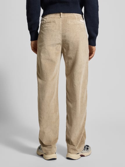 Calvin Klein Jeans Straight Fit Cordhose mit Eingrifftaschen Beige 5