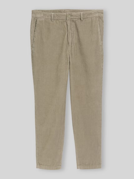 Tom Tailor Denim Relaxed Fit Cordhose aus Baumwoll-Mix Mittelbraun 2