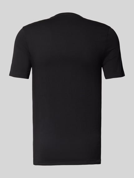 Produktfoto, Regular Fit T-Shirt aus reiner Baumwolle im 3er-Pack Modell 'CLASSIC' von BOSS, Unifarben, Jersey, Label-Schriftzug, Kurzarm, Rückansicht