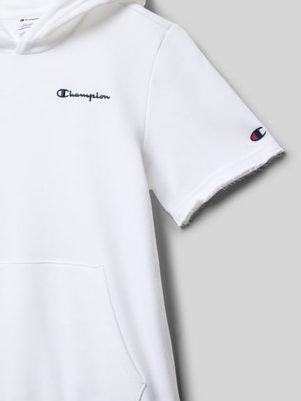 Champion regular fit T-shirt met capuchon Wit - 2