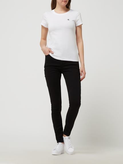 Calvin Klein Jeans Skinny Fit Jeans mit Stretch-Anteil Black 1