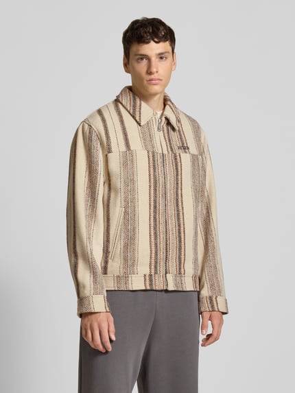 REVIEW Overhemdjack met ritssluiting Offwhite - 4