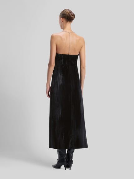 HUGO Abendkleid mit Kettenträgern Kelvet-1 Black 5