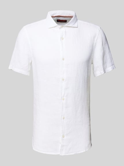 Superdry Regular Fit Freizeithemd aus reinem Leinen Weiss 2