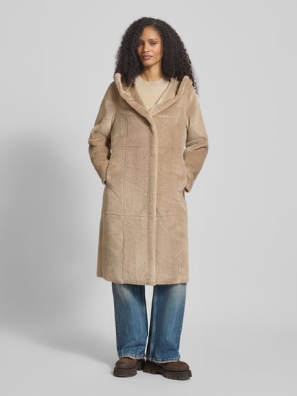 PETITE M. Wendemantel mit Kapuze Beige 6