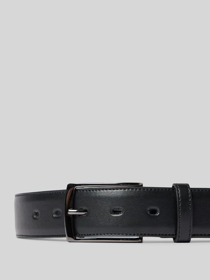 LLOYD Men's Belts Ledergürtel mit Dornschließe Black 2