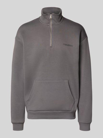Sweatshirt mit Label-Print Shop The Look MANNEQUINE