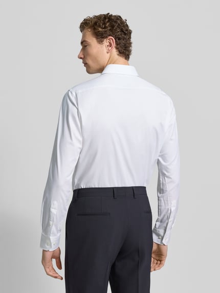 BOSS Regular Fit Business-Hemd mit Haifischkragen Weiss 5