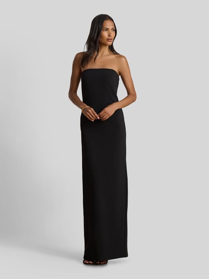 Lauren Ralph Lauren Figurbetontes Abendkleid mit hohem Beinschlitz Black 4