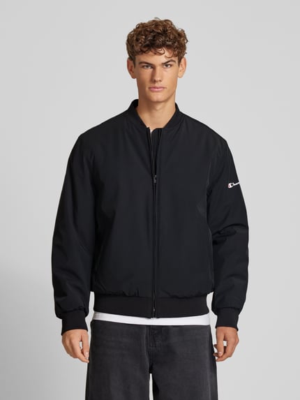 Champion Bomberjacke mit Label-Print Black 4
