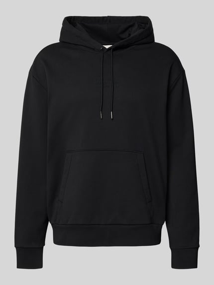 CK Calvin Klein Hoodie mit Label-Stitching Black 2