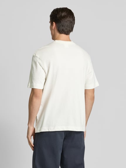 Selected Relaxed Fit T-Shirt mit Rundhalsausschnitt Sand 5