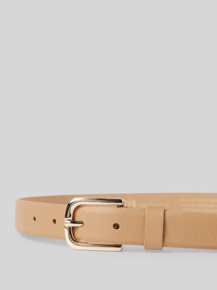 Weinmann Leren riem met doornsluiting model 'Sauvage' Beige - 2