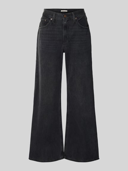 Loose Fit Jeans mit Eingrifftaschen Modell 'MIDDY LOOSE BOOT' Shop The Look MANNEQUINE