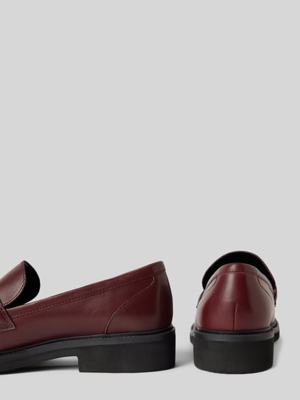 GUESS Loafer mit Label-Detail Bordeaux 2