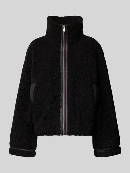 Jake*s Casual Jack van teddybont met steekzakken Zwart - 2