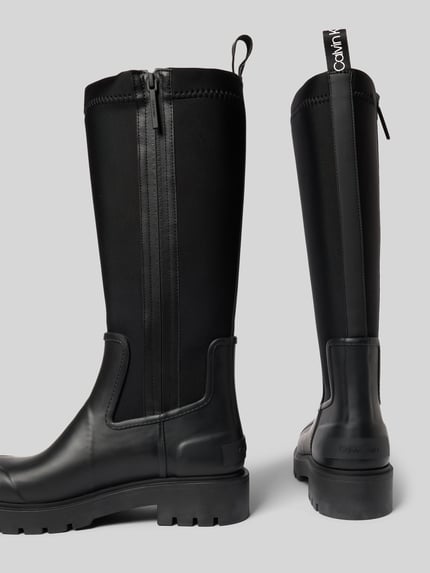 Calvin Klein Jeans Regenlaarzen met logopatch BLACK - 2
