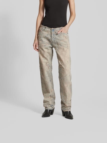 Diesel Jeans met 5-pocketmodel Lichtblauw - 4