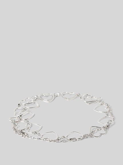 Vanzetti Gürtel mit Klickverschluss Silber 1