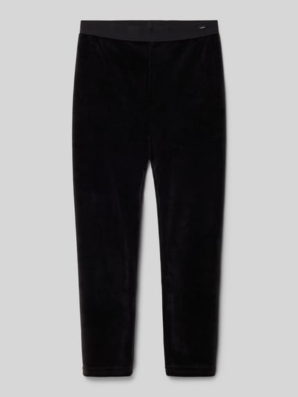 Mayoral Skinny fit legging met labeldetail Zwart - 1